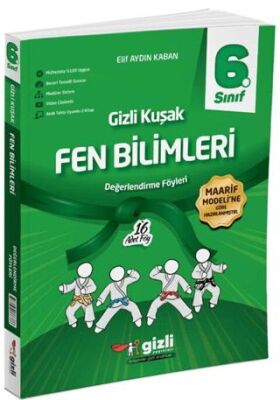 6. Sınıf Fen Bilimleri Gizli Kuşak Değerlendirme Föyleri - 1