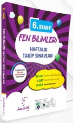 6. Sınıf Fen Bilimleri Haftalık Takip Sınavları - Karekök Yayıncılık