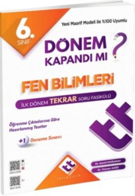 6. Sınıf Fen Bilimleri İlk Dönem Tekrar Fasikülü - 1