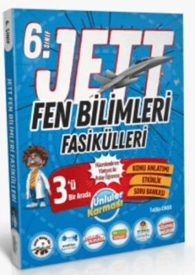 Ünlüler Karması 6. Sınıf Fen Bilimleri Jett Fasikülleri - 1