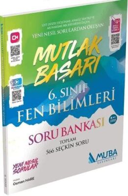 6. Sınıf Fen Bilimleri Mutlak Başarı Soru Bankası kapağı