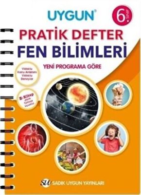 Sadık Uygun Yayınları 6. Sınıf Fen Bilimleri Pratik Defter - 1