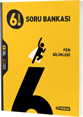 Hız Yayınları 6. Sınıf Fen Bilimleri Soru Bankası - 1