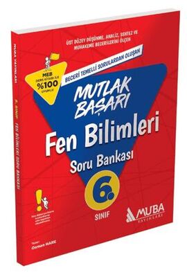 Muba Yayınları 6. Sınıf Fen Bilimleri Soru Bankası - 1