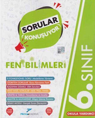 Pruva Akademi 6. sınıf Fen Bilimleri Soru Bankası - 1