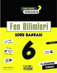 Üçgen Yayıncılık 6. Sınıf Fen Bilimleri Soru Bankası Ve 4 Deneme Sınavı - Üçgen Yayıncılık