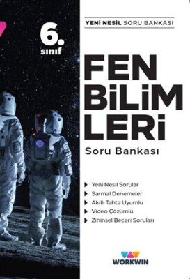 Workwin 6. Sınıf Fen Bilimleri Soru Bankası - 1