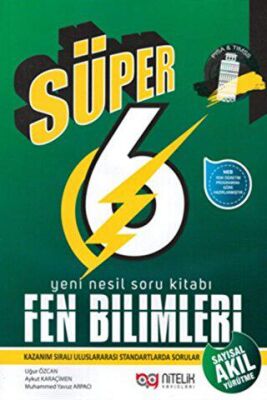 6. Sınıf Fen Bilimleri Süper Yeni Nesil Soru Bankası kapağı