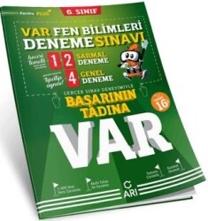 Arı Yayıncılık 6. Sınıf Fen Bilimleri VAR Deneme Sınavı - Arı Yayıncılık