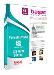 Başat Yayınları 6. Sınıf Fen Bilimleri Yaprak Test - Başat Yayınları