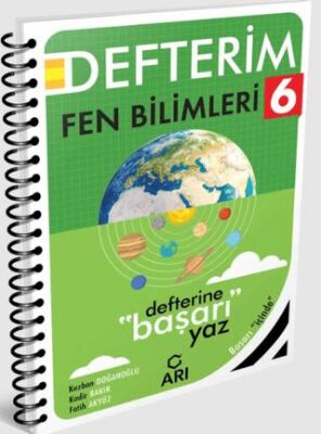 Arı Yayıncılık 6. Sınıf Fen Bilimleri Defterim - 1