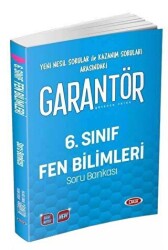 6. Sınıf Garantör Fen Bilimleri Soru Bankası - Data Yayınları