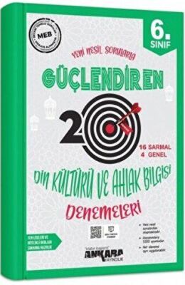 6. Sınıf Güçlendiren Din Kültürü ve Ahlak Bilgisi 20 Deneme Sınavı - 1