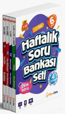 6. Sınıf Haftalık Soru Bankası Seti - 1