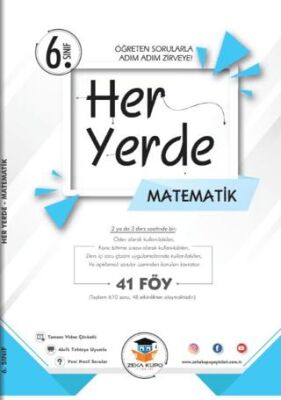 Zeka Küpü Yayınları 6. Sınıf Her Yerde Matematik - 1
