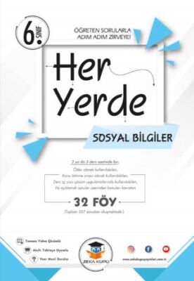 Zeka Küpü Yayınları 6. Sınıf Her Yerde Sosyal Bilgiler - 1