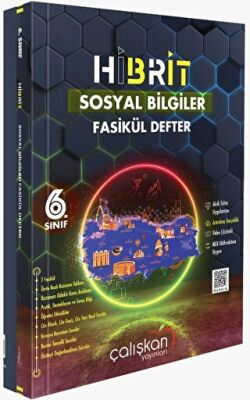 Çalışkan Yayınları 6. Sınıf Hibrit Sosyal Bilgiler Fasikül Defter - 1