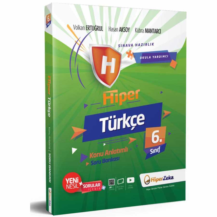 Hiper Zeka Yayınları 6. Sınıf Hiper Türkçe Konu Anlatımlı Soru Bankası