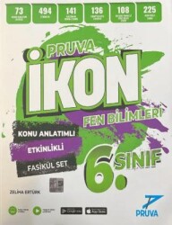 6. Sınıf İkon Fen Bilimleri Konu Anlatımlı Etkinlikli Fasikül Set - Pruva Akademi