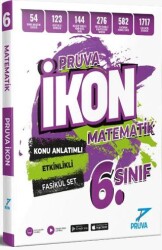 6. Sınıf İkon Matematik Konu Anlatım Kitabı - Pruva Akademi