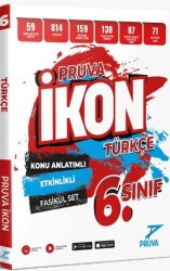 6. Sınıf İkon Türkçe Konu Anlatım Kitabı - Pruva Akademi