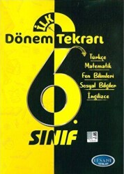 Efsane Yayınları 6. Sınıf İlk Dönem Tekrarı Tatil Kitabı - Efsane Yayınları