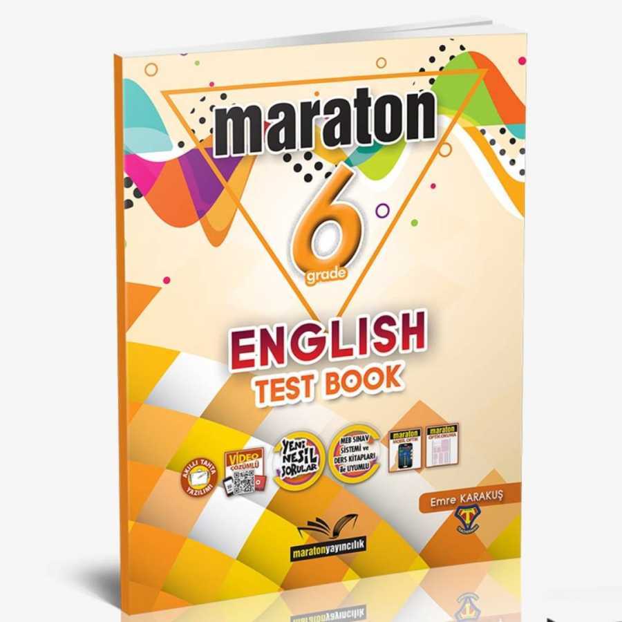 Maraton Yayıncılık 6. Sınıf İngilizce English Test Book