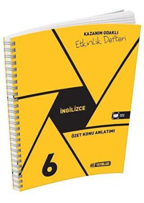 Hız Yayınları 6. Sınıf İngilizce Etkinlik Defteri - 1