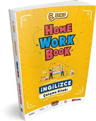 Benim Hocam Yayınları 6. Sınıf Home Work Book İngilizce Çalışma Kitabı