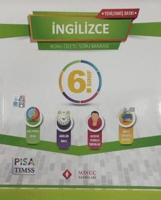 Sonuç Yayınları 6. Sınıf İngilizce Konu Özetli Soru Bankası - 1