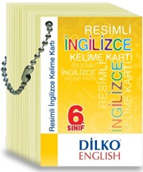 6. Sınıf İngilizce Kelime Kartı - Dilko Yayıncılık