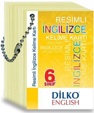 6. Sınıf İngilizce Kelime Kartı - 1