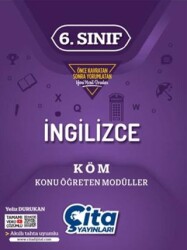 6. Sınıf İngilizce Konu Öğreten Modüller - Çita Yayınları
