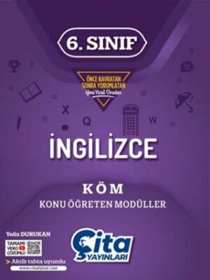 6. Sınıf İngilizce Konu Öğreten Modüller - 1