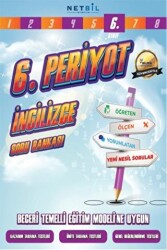 Netbil Yayıncılık 6. Sınıf İngilizce Periyot Soru Bankası - Netbil Yayıncılık