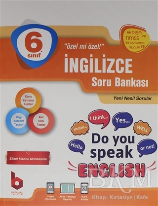 Basamak Yayınları 6. Sınıf İngilizce Soru Bankası