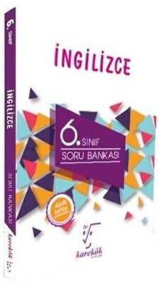 6. Sınıf İngilizce Soru Bankası kapağı