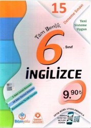 Bilimyolu Yayıncılık 6. Sınıf İngilizce Tam Benlik 15 Deneme Sınavı - Bilimyolu Yayıncılık