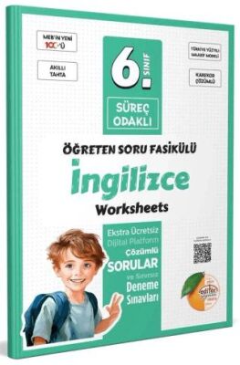 6. Sınıf İngilizce Worksheets Süreç Odaklı Öğreten Soru Fasikülü Çözümlü - 1