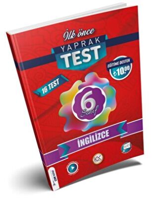 İlk Önce Yayıncılık 6. Sınıf İngilizce Yaprak Test - 1