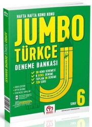 Model Eğitim Yayıncılık 6. Sınıf Jumbo Türkçe Deneme Bankası - Model Eğitim Yayıncılık