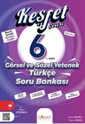 Günay Yayınları 6. Sınıf Keşfet Serisi Görsel ve Sözel Yetenek Soru Bankası - Günay Yayınları