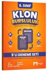Mozaik Yayınları 6. Sınıf Klon 5 li Deneme Seti - Mozaik Yayınları