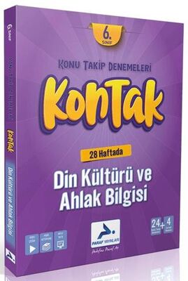 Paraf Yayınları 6. Sınıf Kontak Din Kültürü ve Ahlak Bilgisi Denemeleri - 1