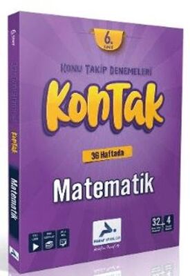 Paraf Yayınları 6. Sınıf Kontak Matematik Denemeleri - 1