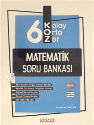 Gama Yayınları 6. Sınıf Koz Matematik Soru Bankası - 1