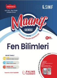 6. Sınıf Maarif Serisi Fen Bilimleri Haftalık Deneme 41 Föy - Palme Yayınları