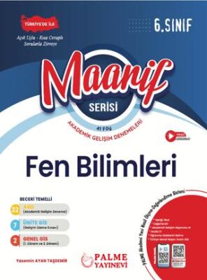 6. Sınıf Maarif Serisi Fen Bilimleri Haftalık Deneme 41 Föy - 1