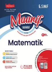 6. Sınıf Maarif Serisi Matematik Haftalık Deneme 41 Föy - Palme Yayınları