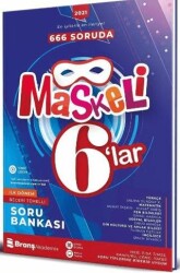 Branş Akademi 6. Sınıf Maskeli 6Lar İlk Dönem Beceri Temelli Soru Bankası - Branş Akademi
